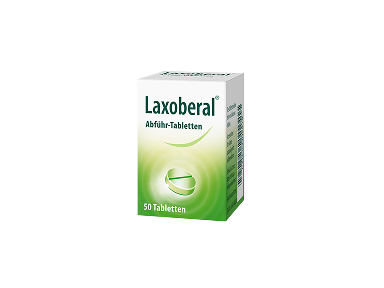 Laxoberal Abführ-Tabletten Verpackung, 50 Tabletten