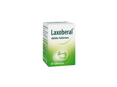 Laxoberal Abführ-Tabletten Verpackung, 50 Tabletten