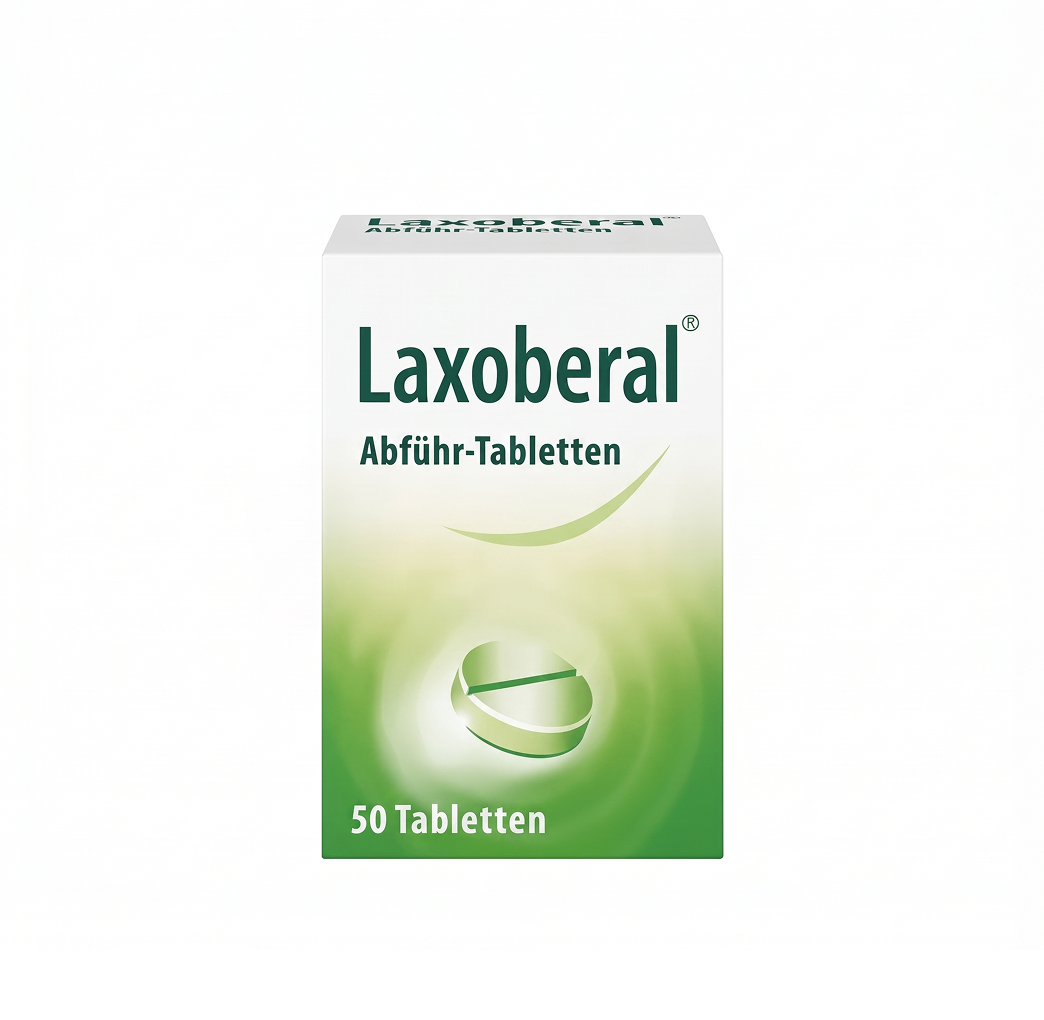 Laxoberal Abführ-Tabletten, Packung mit 50 Tabletten