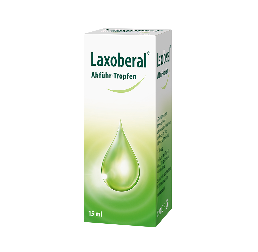 Laxoberal Abführ-Tropfen Verpackung, 15 ml